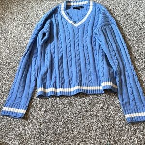 Light blue sweater